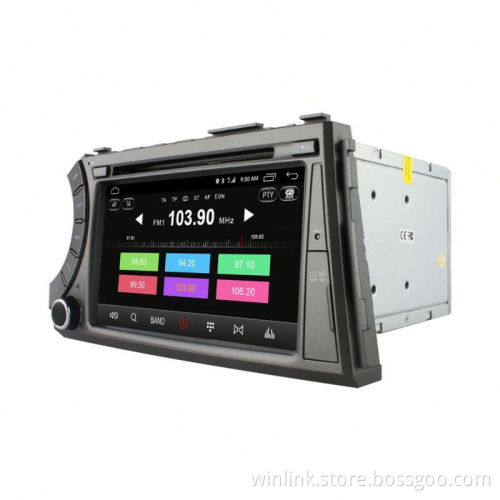 Ownice Android 6.0 Cortex A53 4core dvd player for Ssangyong Kyron support OBD DVR